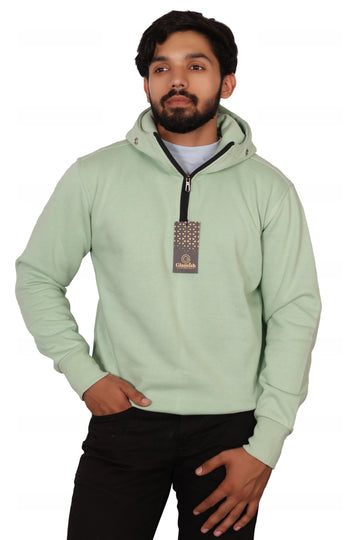 Mens Half Zip Hoodie